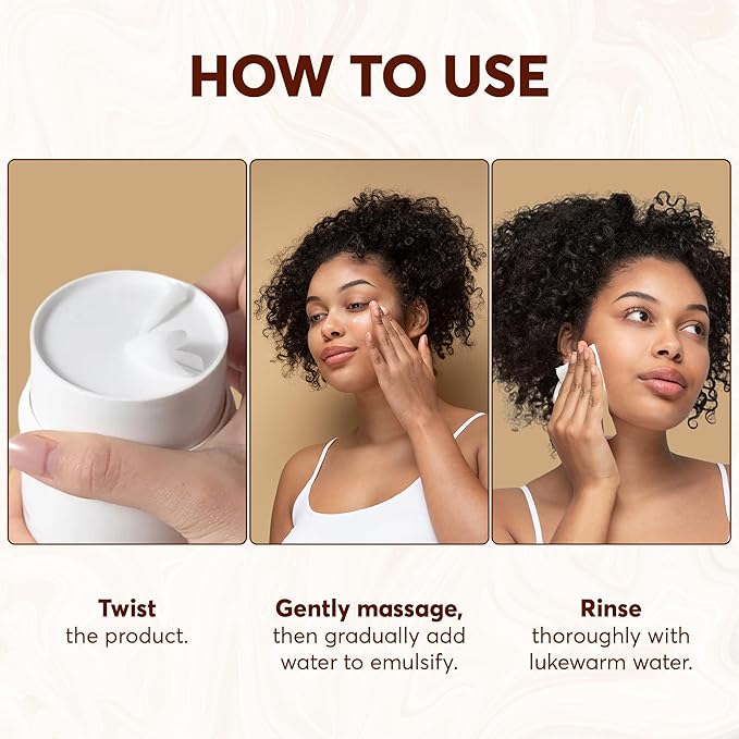 Live Healthy Grinding Cleansing Balm – Facial Oil Cleanser, Korean Makeup Remover, Deep Pore Cleansing – Gentle, Skin Care, Face Cleanser - Hygenic & Moisturizing | 1.41 fl Oz