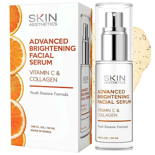 WZ Advanced Brightening Facial Serum with Vitamin C and Collagen