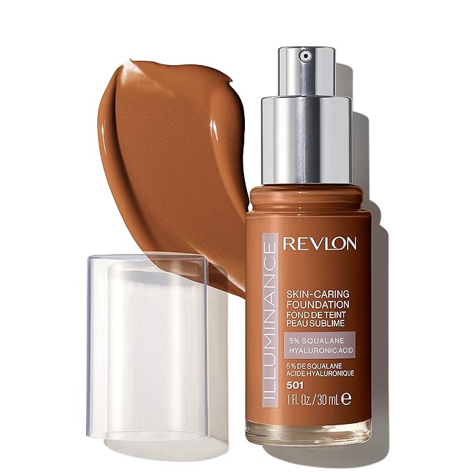Revlon Illuminance Skin-Caring Liquid Foundation, Hyaluronic Acid, Hydrating of 1)