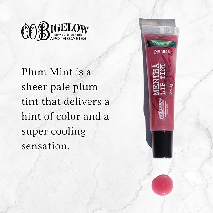 C.O. Bigelow Plum Mint Mentha Lip oz
