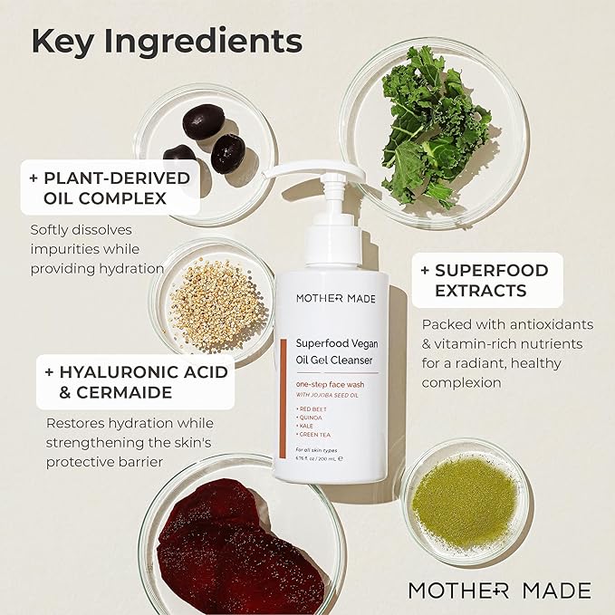 Superfood Hydrating Vegan Oil Gel Face