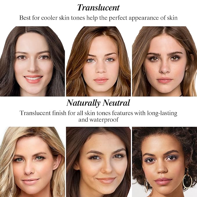 FV Translucent Powder Setting Powder, Oil-control & Long