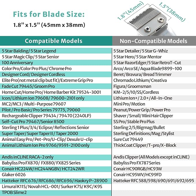 2 Professional Extra Long Hair