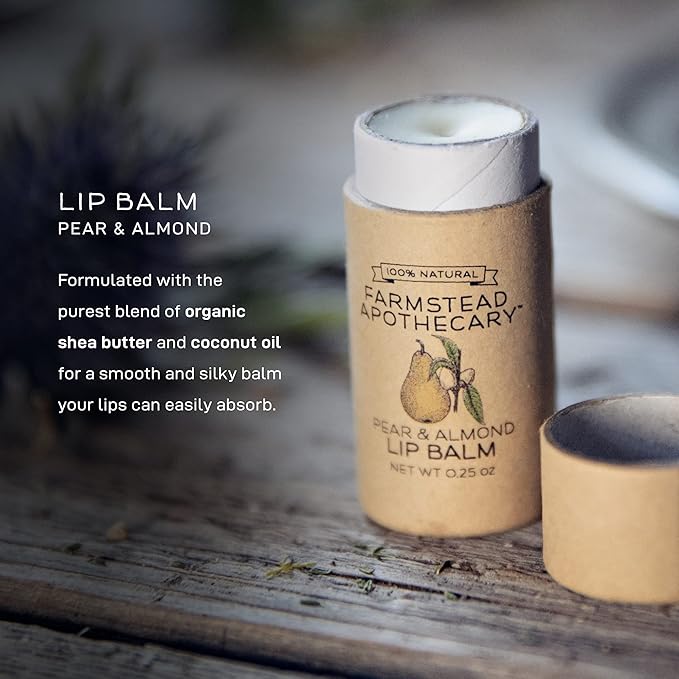 Farmstead Apothecary 100% Natural Lip Balm oz