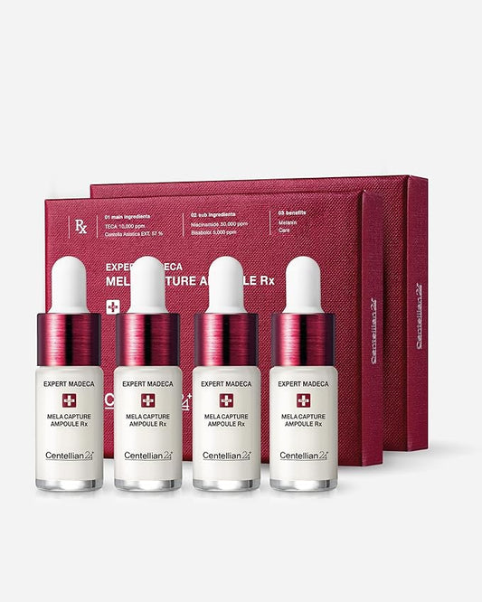 Centellian 24 Expert Ampoule (Season 2, 0.2fl oz x 8 pcs) - Korean Serum for Face, Soothing, Dry Sensitive Skin