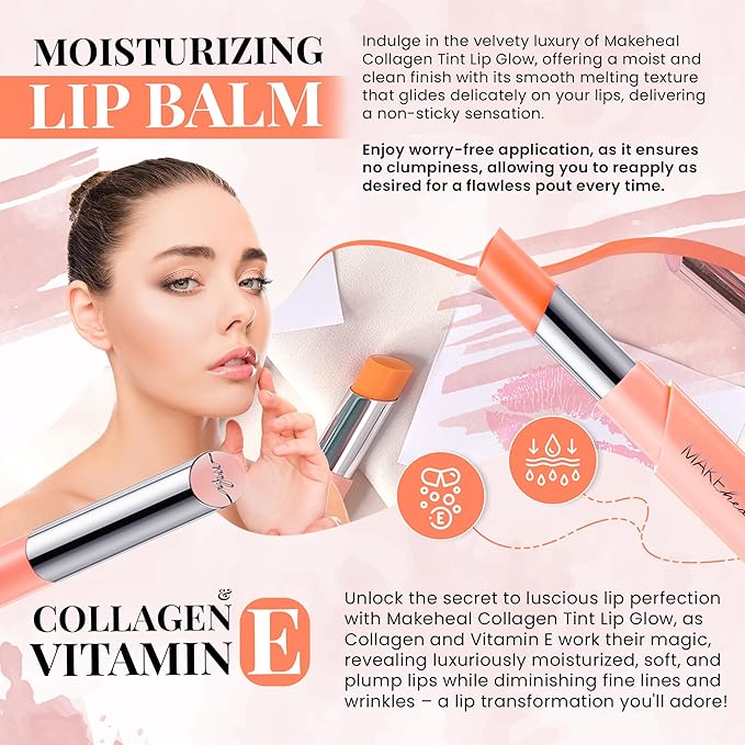 Collagen Tint Lip Balm, Hydrating Nourishing Mediheal,