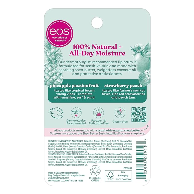 eos 100% Natural Lip Balm -