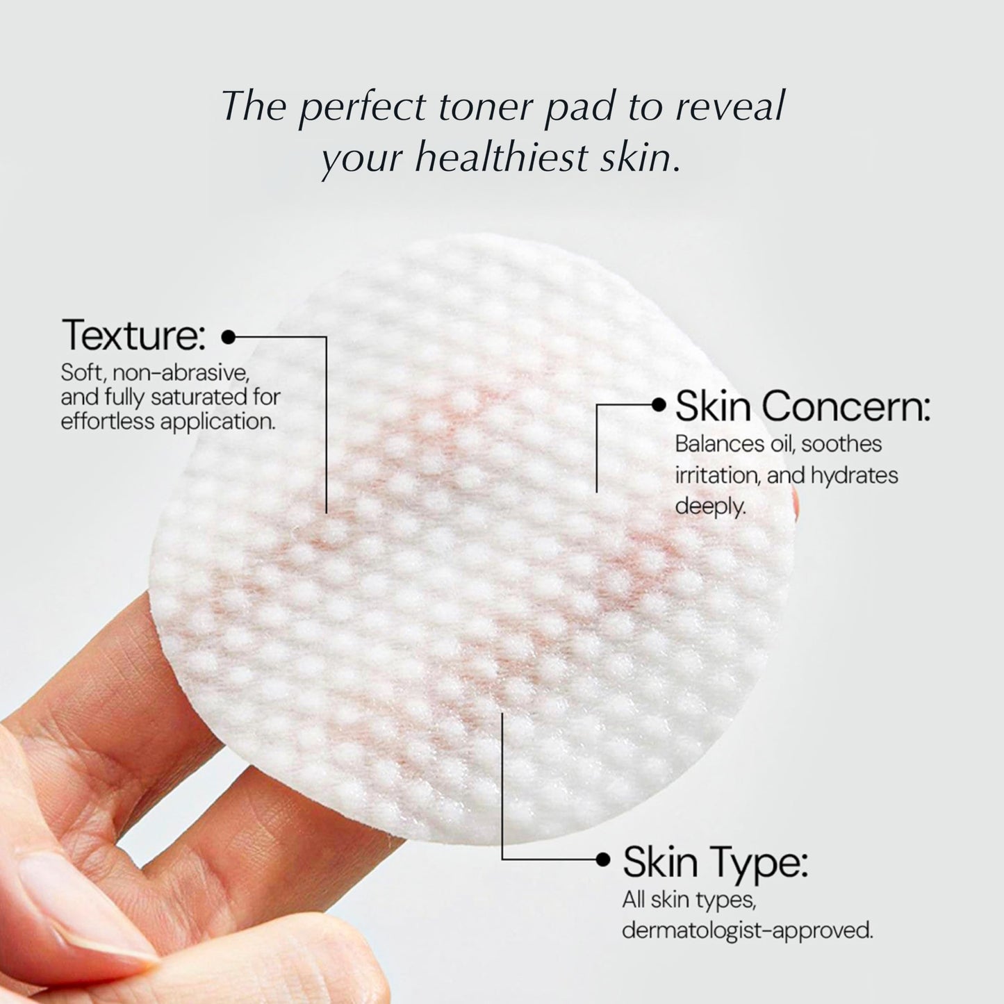 La Pure Korean Toner Pads With Witch Hazel - 100 Ct | Hydrating, Exfoliating Pads & Pore Care Korean Skincare - Gentle, Alcohol-Free, with Glycerin and Centella for Sensitive Skin by La Pure Cosmetics