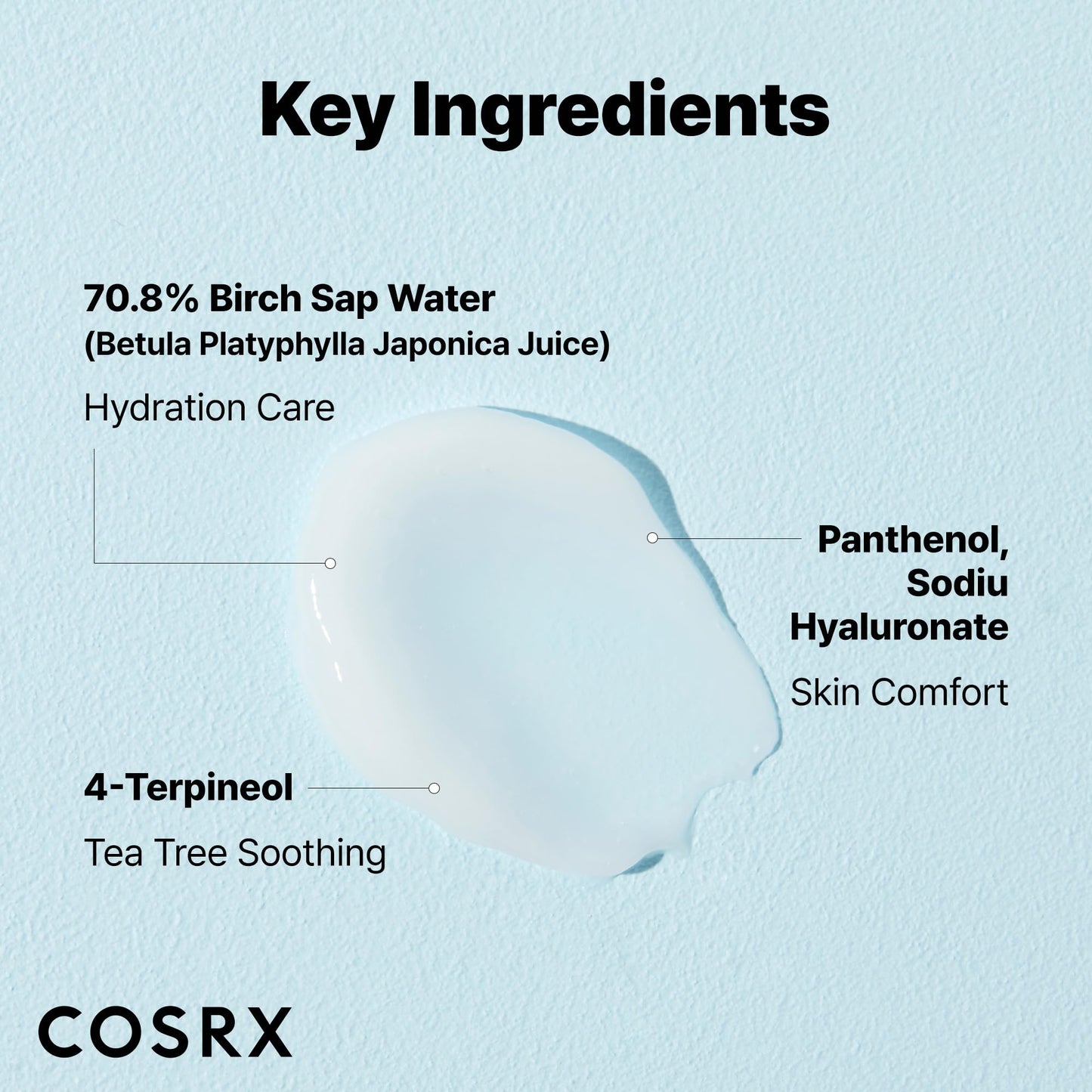 COSRX Oil Free Lotion with Birch Sap, Daily Acne Facial Moisturizer, Hydrating Moisturizer for All Skin Types, Korean Skin Care, Paraben free, 3.38 fl.oz / 100ml