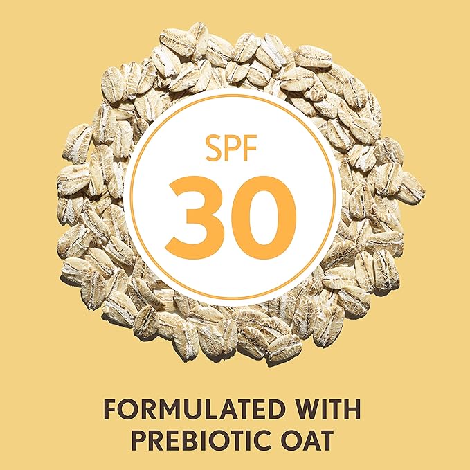 Aveeno Protect + Hydrate Moisturizing Body Sunscreen Lotion With Broad Spectrum Spf 30 & Prebiotic Oat, Weightless & Refreshing Feel, Paraben-free, Oil-free, Oxybenzone-free, 3.0 ounces