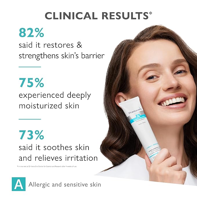 Regenerating Face & Body Cream, Helps Sooth & Repair Irritated Skin, Moisturizer For Adults, Children & Infants from Day 1, Hypoallergenic, CORNEO-SENSILIUM, 2.53 fl oz