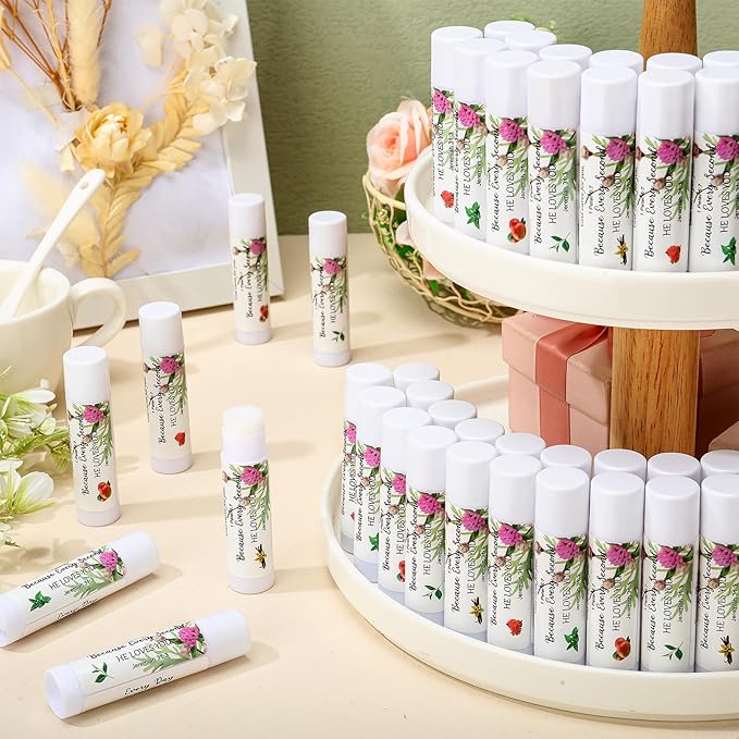 50 Pcs Lip Balm Bulk Christian