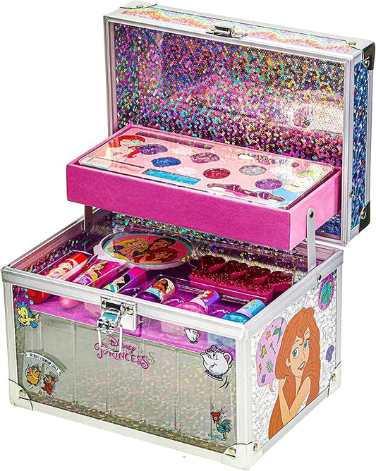 Disney Princess Train Case Girls Beauty Set, Kids