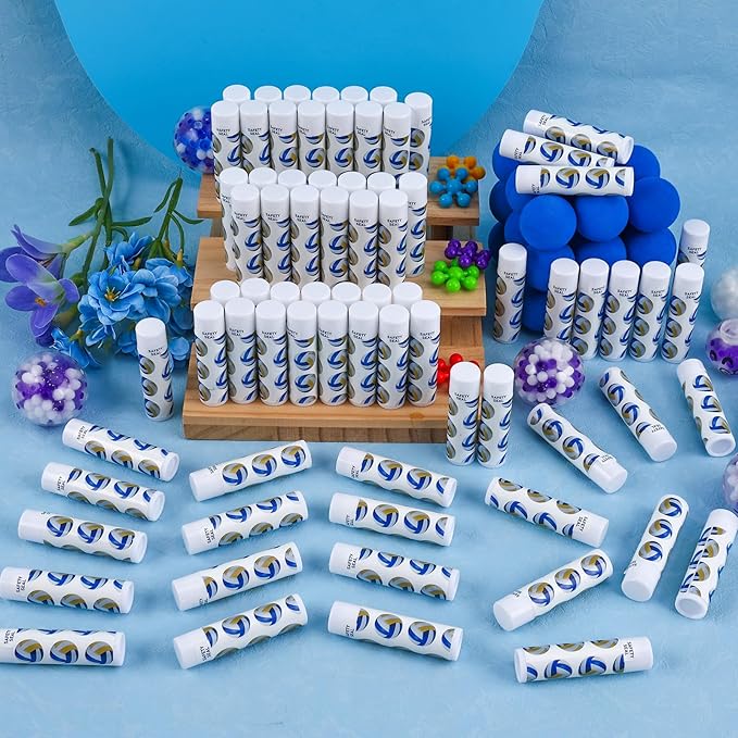 DMSKY 60 Pcs Volleyball Lip Balm Supplies