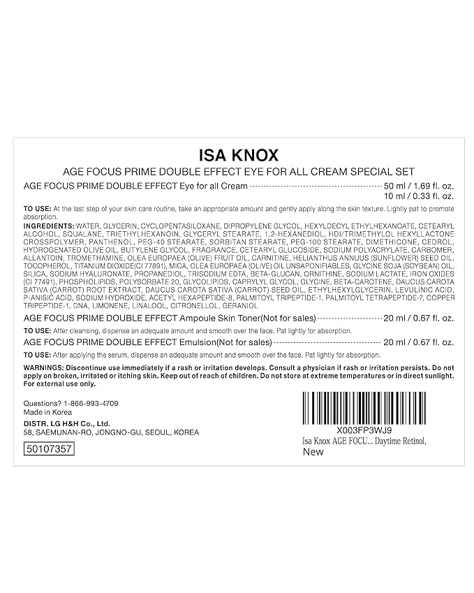 Isa Knox AGE FOCUS Prime Double