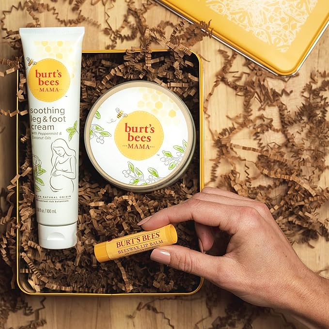 Burt's Bees Pregnancy Essentials Gifts Set, Nourishing