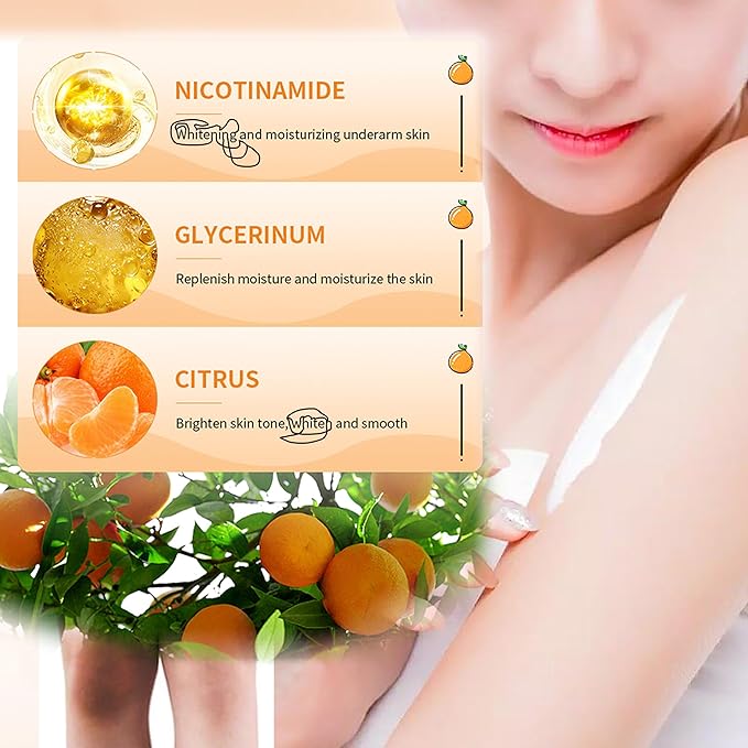 Crema para Aclarar las Axilas y Partes Intimas, Para Piel Entrepierna, Manchas Codos, Piernas Zonas, Íntimas Cara Axilas, Rodillas Cuello 50G (2 bottles loción de cuidado de axilas y partes intimas)