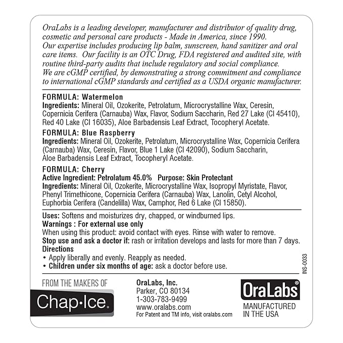 Chap-Ice | Blank Lip Balm Tubes (Blue