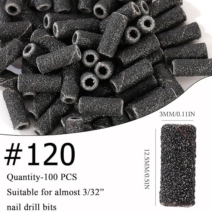 100pcs Nail Drill Bits Small