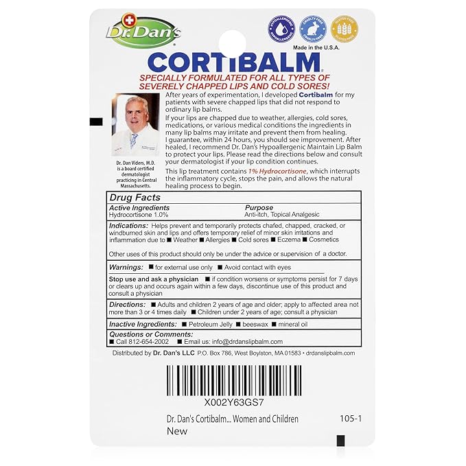 Dr. Dan's Cortibalm- 3 Pack - Children