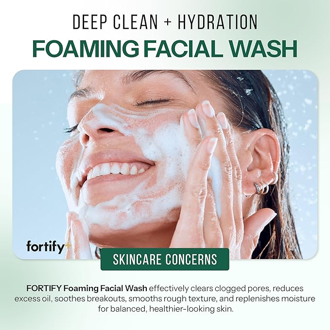 Foaming Facial Cleanser with Hyaluronic Acid & Salicylic Acid – 3-in-1 Face Wash – Deeply Purifies, Hydrates – Korean Skincare, Dermatologist Tested – All Skin Types – 5.07 fl oz