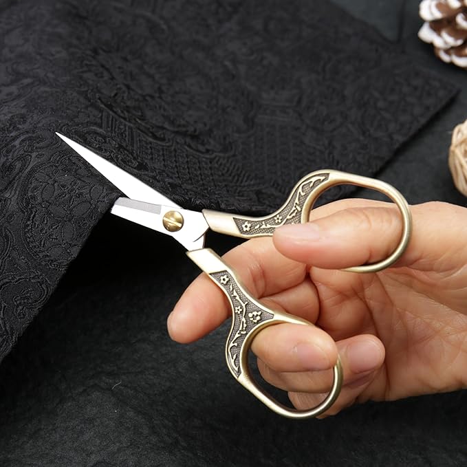 embroidery scissors-Glexal 5 Inch Vintage