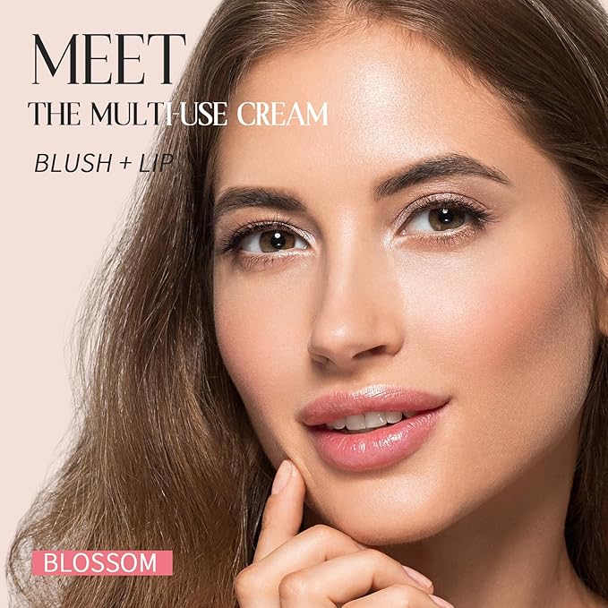 Blush Stick, Cream Blush for Cheeks and Lip