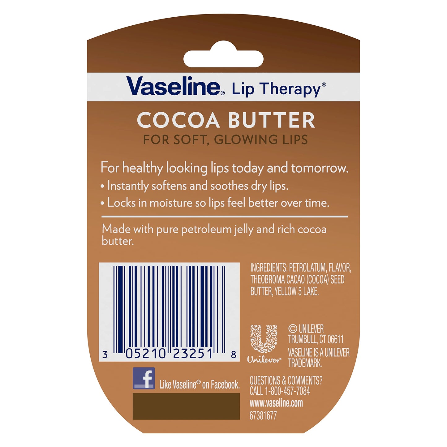 Vaseline Lip Therapy Variety 3-Pack – Crème Brûlée, Rosy Lips, Cocoa Butter Mini Lip Balms for Soft, Glowing, and Deliciously Kissable Lips, 0.25 Oz Ea