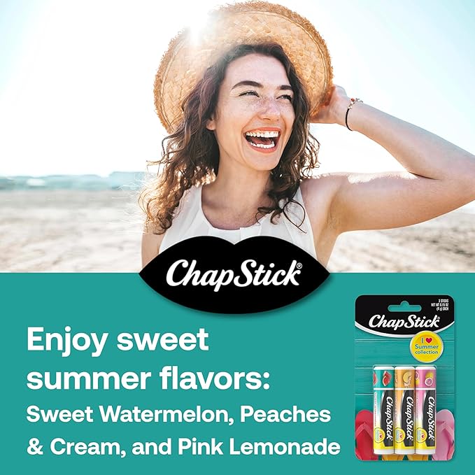 ChapStick Summer Variety Lip Balm Pack