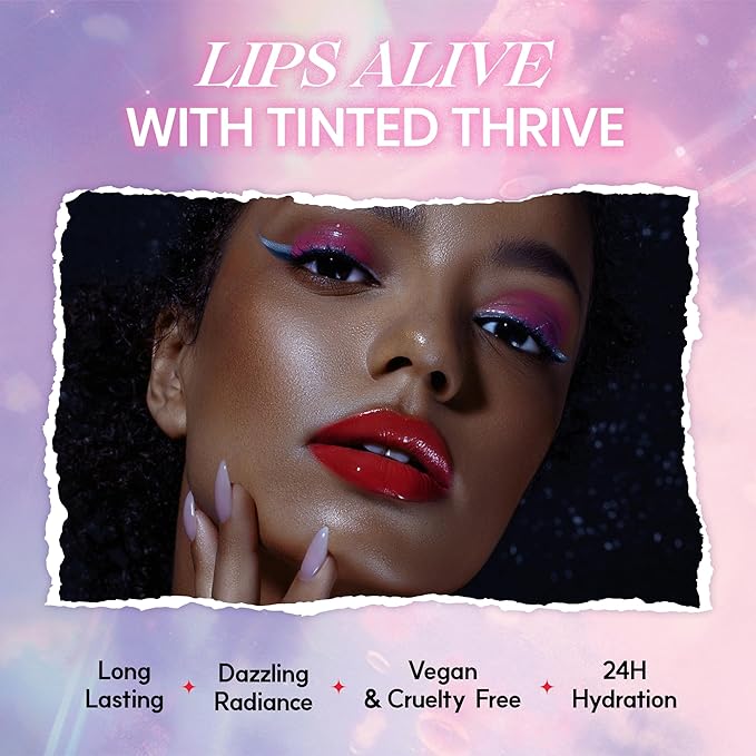 Glowing Color Lip Balm 0.35 Oz| Plum