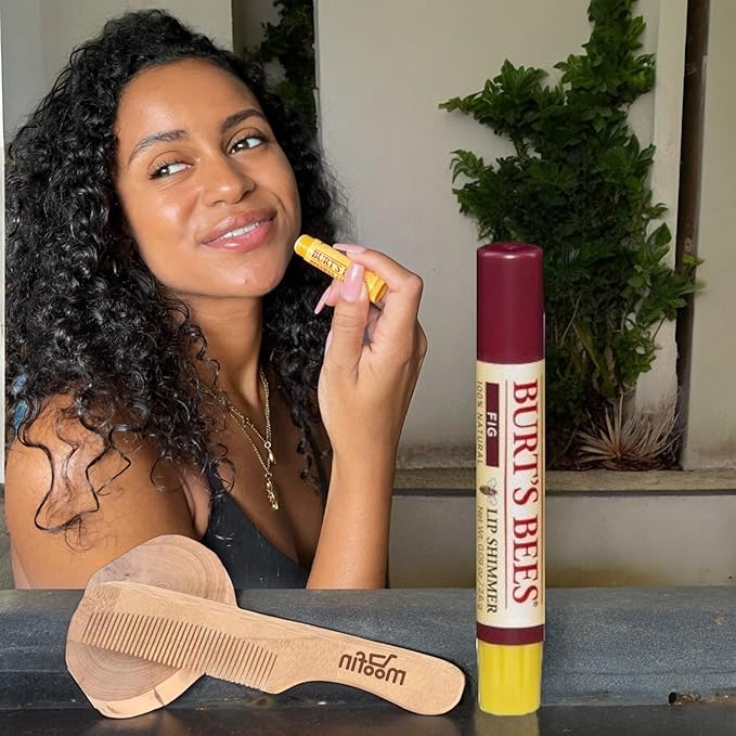 Burt's Bees Lip Shimmer Fig Shade,-