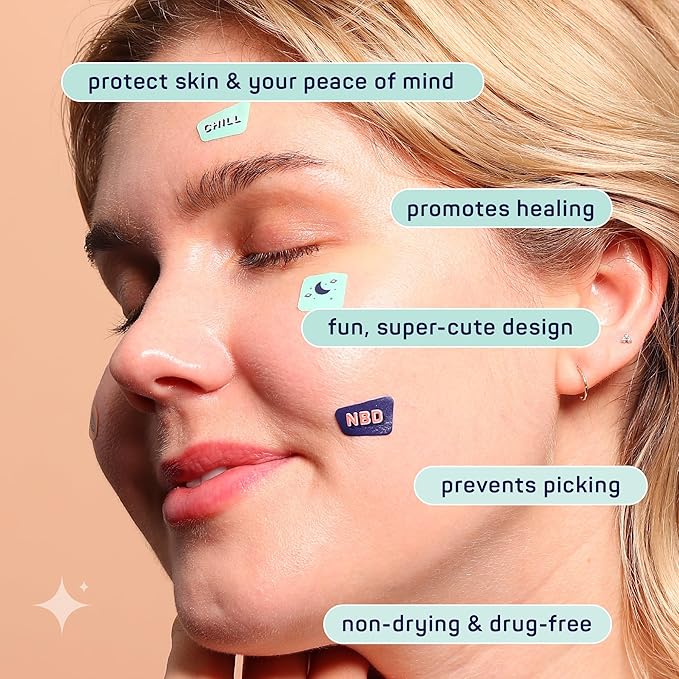 SpaLife Beauty Self-Love Pimple Patches – Hydrocolloid Formula for Acne, Spots, Redness, and Oiliness – 28 Assorted Patches – Acne Patches – Spot Treatment – Hydrocolloid Patches – Zit Patches