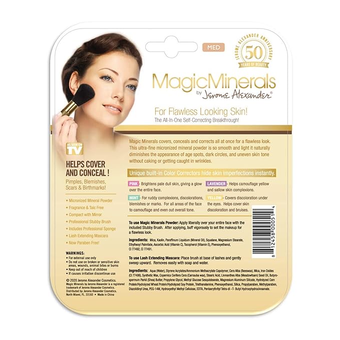 Jerome Alexander MagicMinerals Pressed Mineral Powder Set with