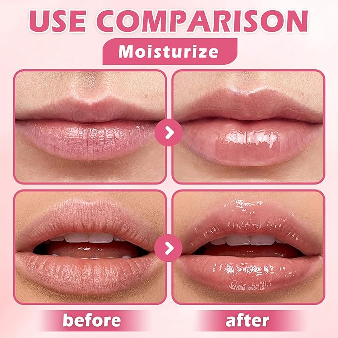 CAHIUYOA 3PCS Bee Lip Balm Honey Sleeping