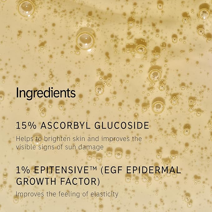 The INKEY List 15% Vitamin C and EGF Serum 1 Fl Oz, Reduces Hyperpigmentation, Rejuvenating Skin Care, Vegan Friendly, Suitable For All Skin Types