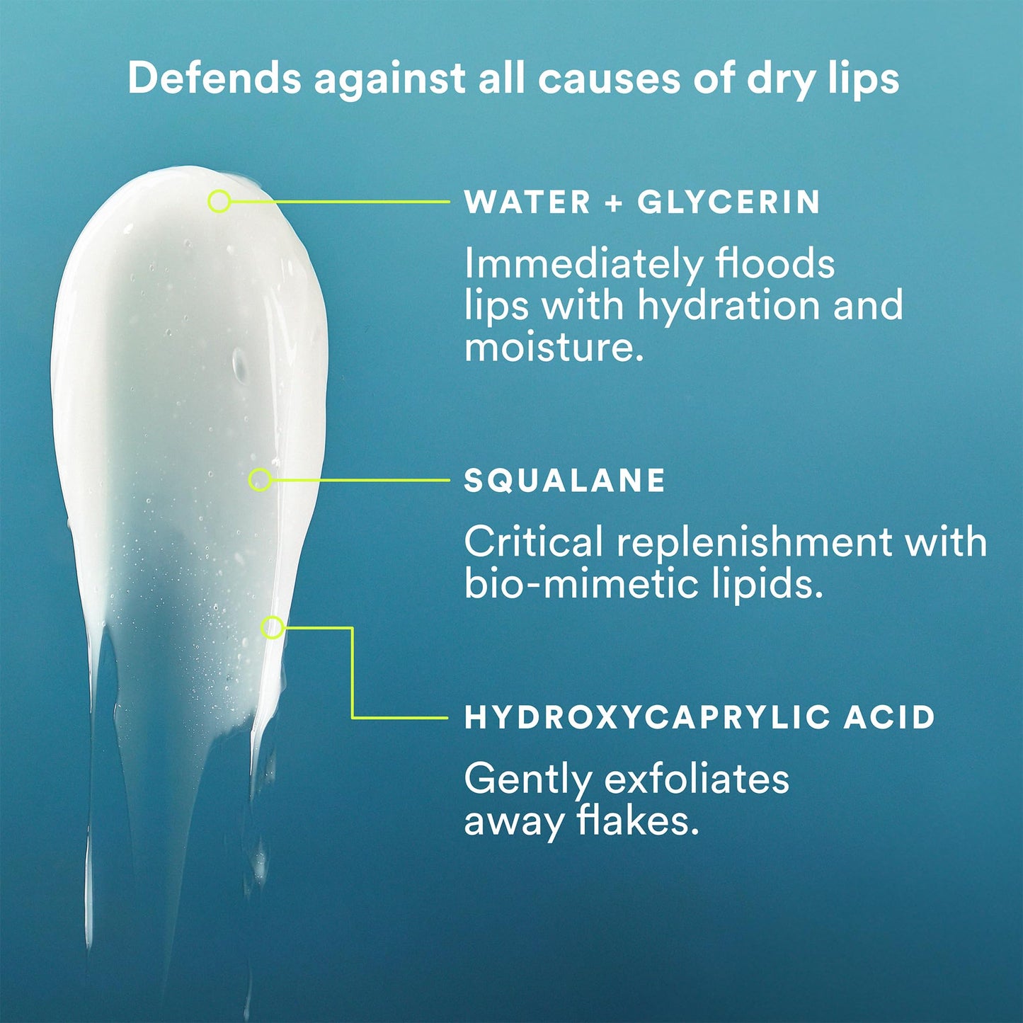 Experiment Softwear Smoothing Lip Treatment - 24hr Hydration with Squalane, Glycerin & Pomegranate Sterols - Intensive Moisture & Repair for Extra Dry, Flaky Lips - Vegan Lip Balm, .34 FL OZ