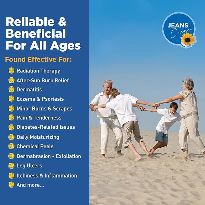 Maximum Skin Therapy Radiation Burn Cream, Moisturizing Vitamin E and Aloe Vera Cream for Compromised Skin, Minor Cuts, Sunburn and More, Non-Greasy Formula, Gift Set