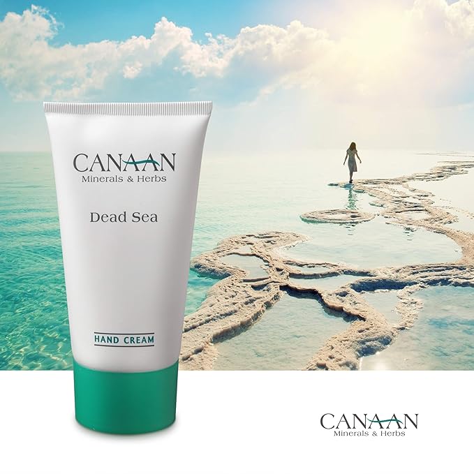 Canaan Minerals & Herbs Dry Hand Repair Cream - Dead Sea Hand Cream, Deep Moisture For Dry Hands And Cracked Skin, 4.25 fl. oz / 125ml