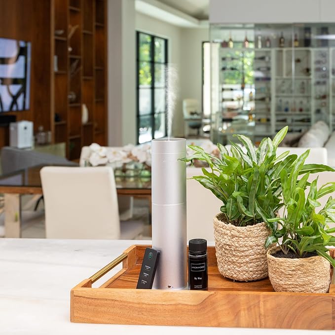 Aroma360 | My Way Pro-Pod Oil Blend | Luxury Hotel Inspired Diffuser Oil | Aromatherapy Scent Diffuser Oil | Tuscan Leather, Sandalwood and Iris 1.7 fl oz, 50 mL