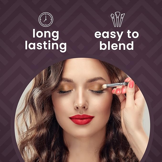 Cosmetics - Twilight, 15-Color Eyeshadow Palette, Highly Pigmented,