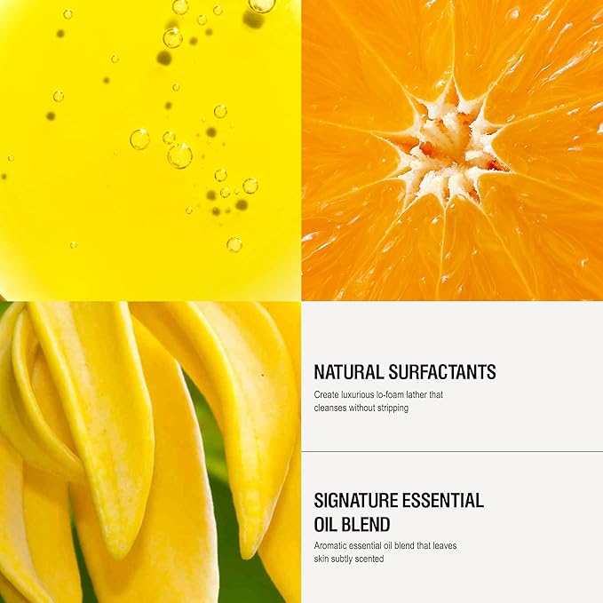 Grown Alchemist Revitalize Hand Wash Bundle:Cedarwood, Ylang Ylan, Tangerine. Gentle Hand Soap Hydrates & Cleanses. (Pump 500mL + Refill 1L).