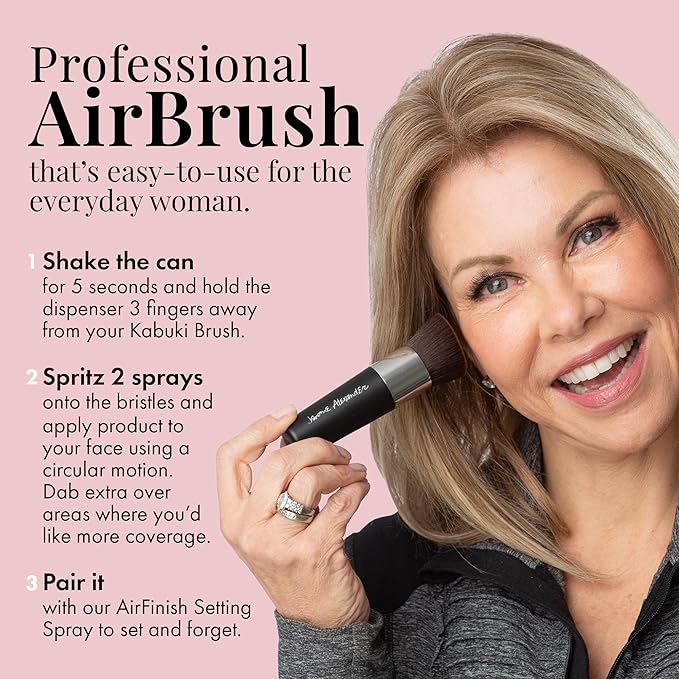 MagicMinerals AirBrush Foundation by Jerome Alexander – 2pc - Dark