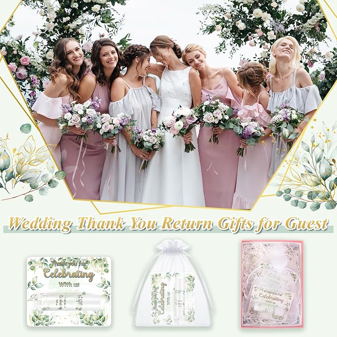 24 Set Thank You Gift Lip Wedding