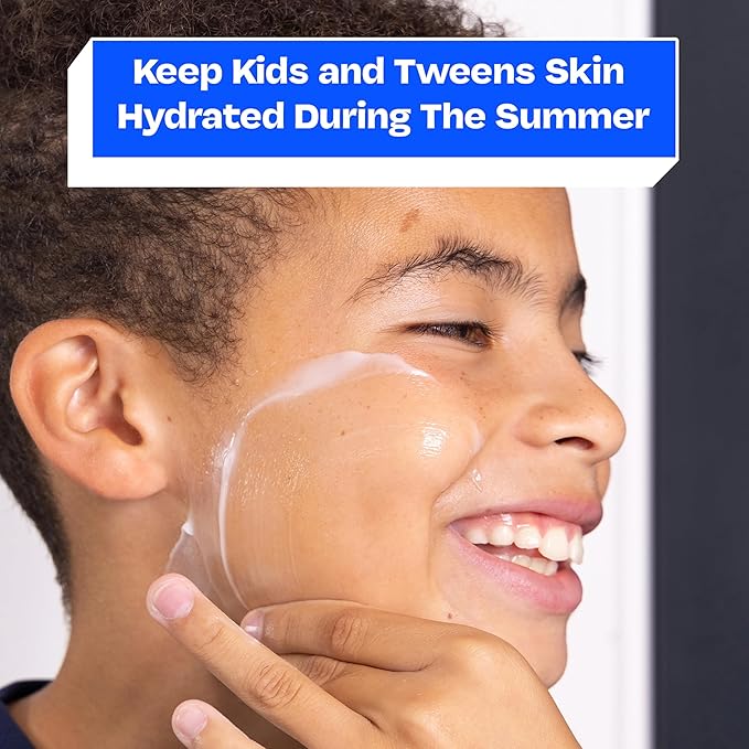 The Face Lotion - Hydrating Skin Care for Kids and Teens, Acne Face Moisturizer, Fast-Absorbing & Oil-Control, Blue Light Protection, Vegan & Cruelty-Free, 1.7 oz