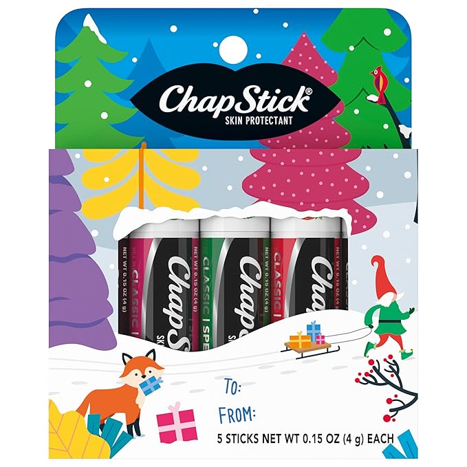 ChapStick Lip BalmVariety Holiday Gift Set, Stocking