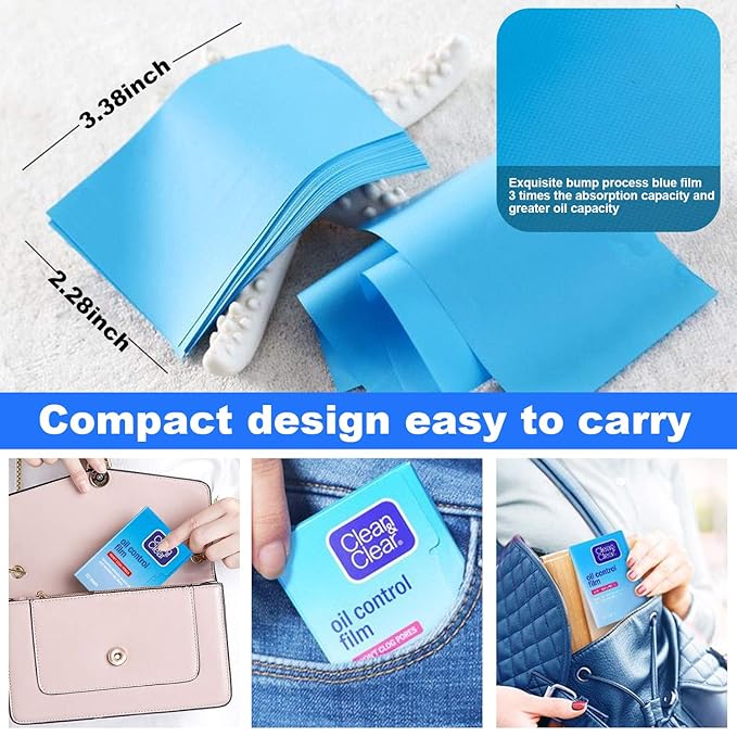 Oil Control Film, Oil Blotting Paper the Same Oily Skin