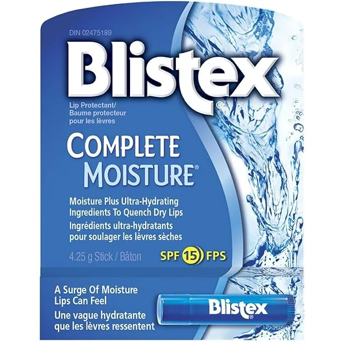 Blistex Lip Balm Complete Moisture, 0.15