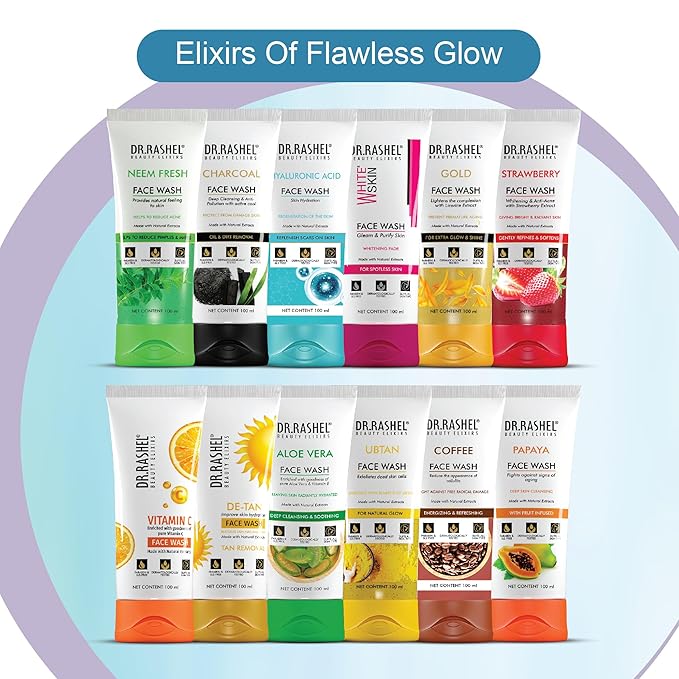 Hyaluronic Acid Face Wash For Men & Women Concentrate For Deep Cleansing & Clove Purifying Face Wash With Natural Ingredients Suitable For All Skin Oily To Normal - 100 ml /3.38 Fl Oz