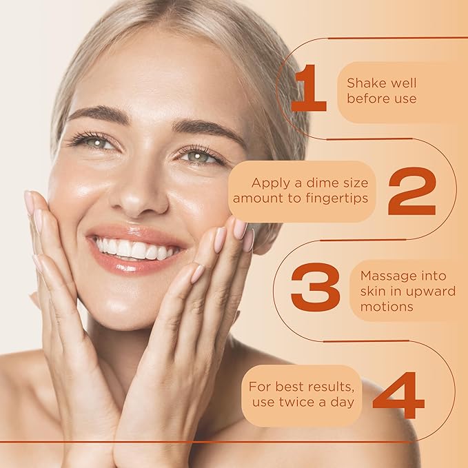 InstaNatural Vitamin C Face Serum with Hyaluronic Acid & Ferulic Acid | Brightening & Hydrating Formula for Radiant, Smooth-Looking Skin – 2 FL Oz