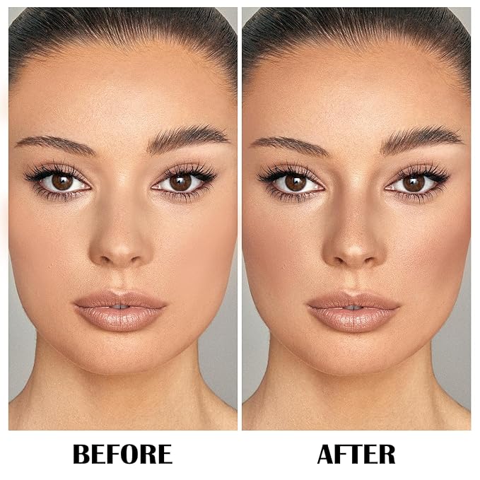 Boobeen Multi Palette - Bronzer Highlighter Blush Palette, Beauty Cosmetics